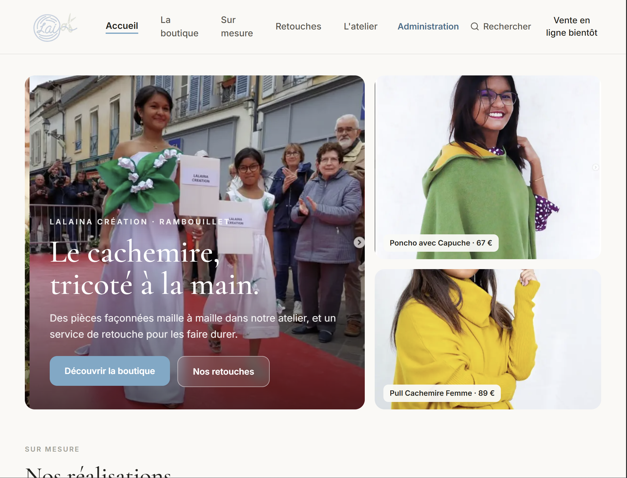 Lalaina Création - Cashmere Boutique — 1