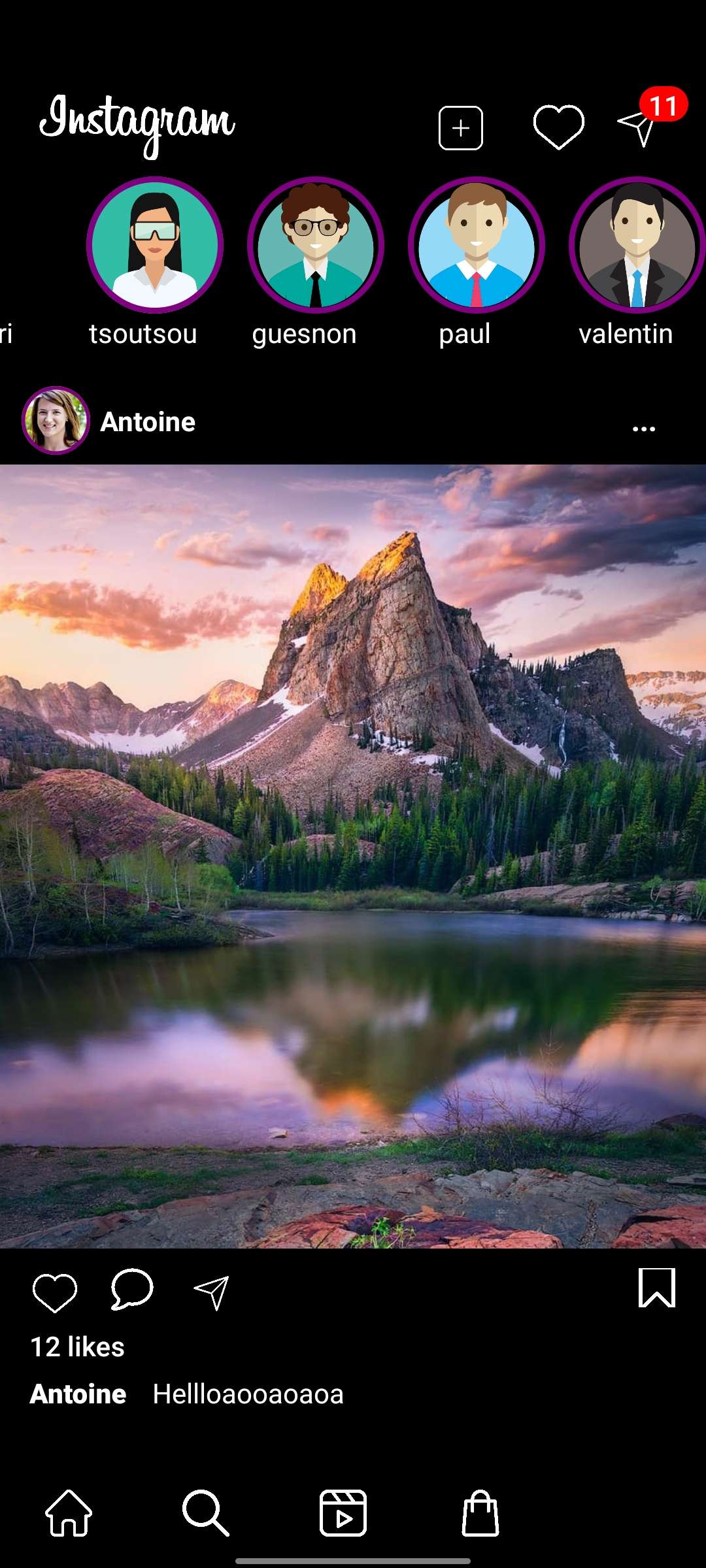 Instagram Clone - Social Media